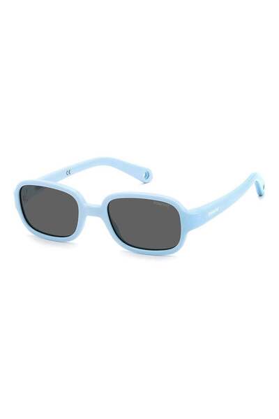 Polaroid Rectangular Sunglasses for Kids Unisex with UV Protection - Pld K003...