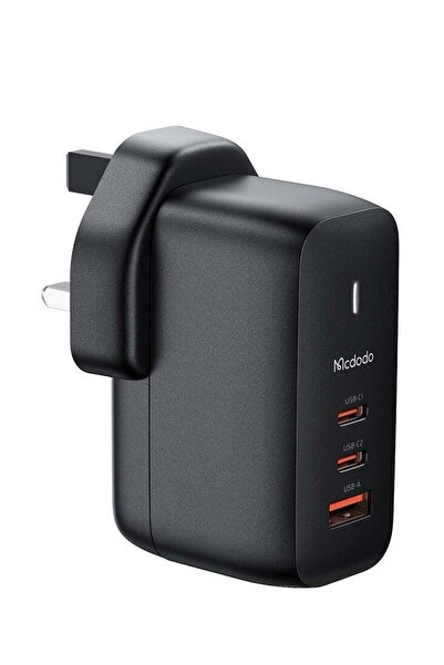 Mcdodo شاحن سريع صغير ثلاثي المنافذ CH-8442 بتقنية GaN بقدرة 65 واط