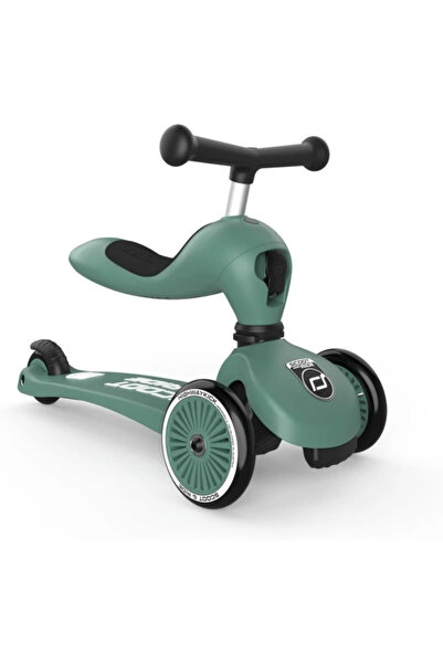 AyrStore Scoot And Ride Highwaykick 1 Lifestyle Yeşil Oturaklı 3 Tekerlekli Ç...