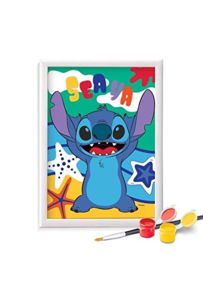 Disney Painting Set with Numbers and Photo Frame Stitch