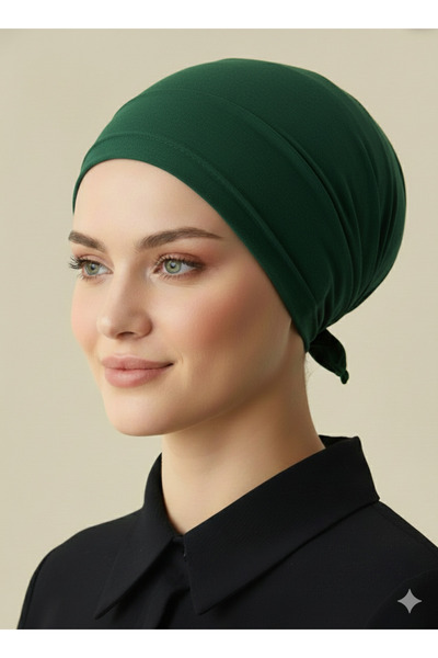 Nöşre Design XXL Battal Boy Geniş Dikişli Düz Bone Abiye Tesettür İç Bone