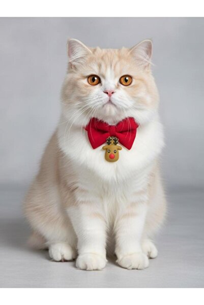 Kemique طوق ربطة عنق على شكل غزال للعام الجديد |   إكسسوار رقبة على شكل فيونك...