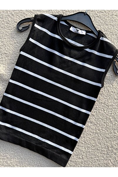 URAZ1984 Seamless Çizgili Atlet