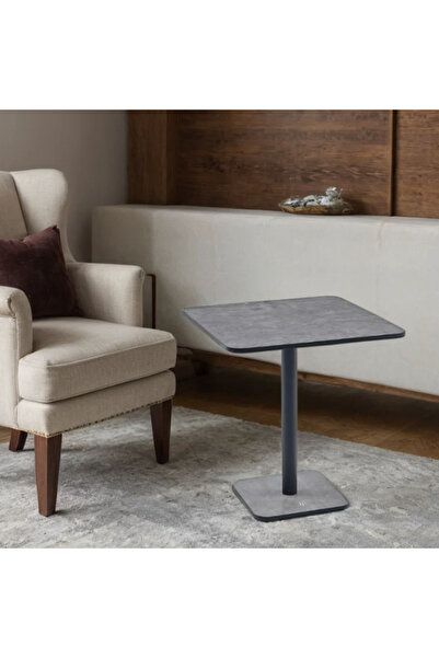 Tasamem Dafia طاولة كافي خشب ميلامين مقاس 70*70*75 سم