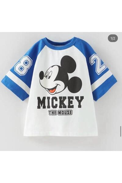 organic kids Erkek Çocuk Yazlık %100 Pamuk Sweatshirt