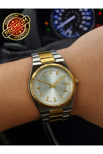 arpat time saat aksesuar Premium Steel Case, Men's K0L Watch with Calendar