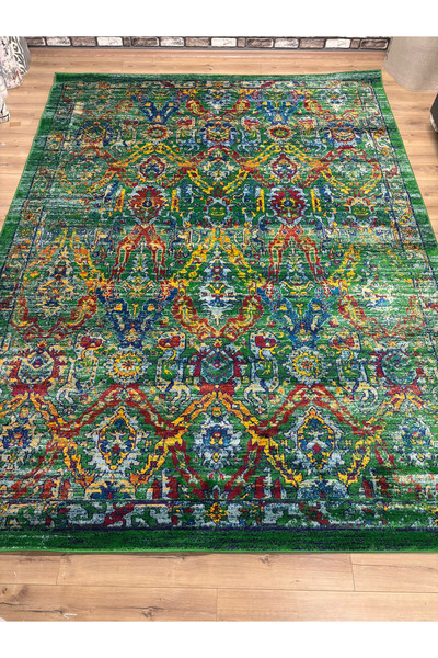 Calypso CALİPSO ETNİK ÖZEL TEZGAH HALISI ÖZEL İPLİK YUMUŞAK DOKULU BÜYÜK EBAT...