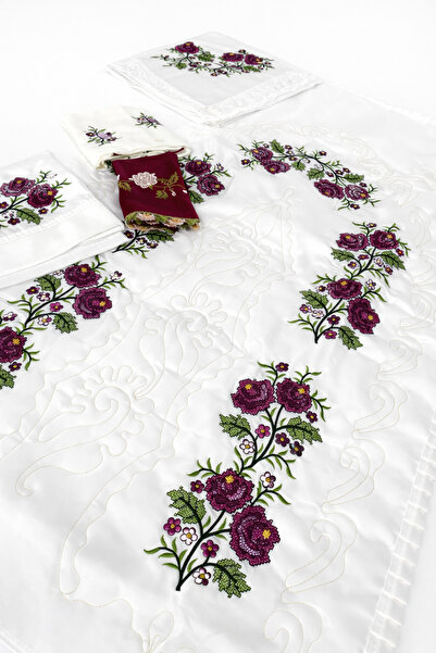 EL YAPIMI Hediyelik çeyizlik 5 parça set