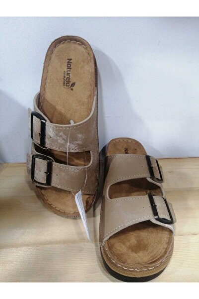 GEZER YENİ SEZON RAHAT TABAN İKİ TOKALI AYARLANABİLİR BEJ RENKLİ ŞIK GÜNLÜK K...