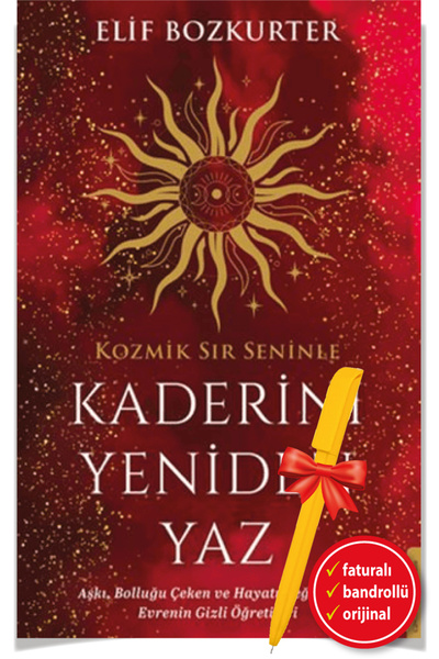Destek Yayınları Alfa Kalem+Kaderini Yeniden Yaz (Elif Bozkurter) YENİ