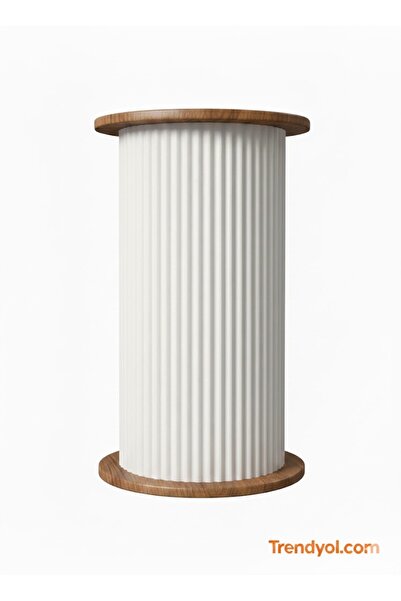 diğerr1 Bohem Tasarım: El Yapımı Oluklu MDF Masa Ayağı / Orta Sehpa Ayağı