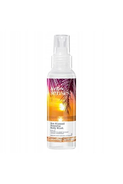 AVON Spray de corp Sun Kissed Sunsets, parfum de mandarină/ylang-ylang, 100 ml