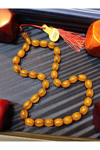 Anemore Collection سبحة كهرمان مصنوعة يدويًا من غادر