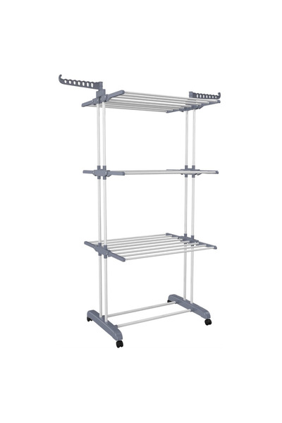 Teno Uscător de rufe gri cu 3 niveluri