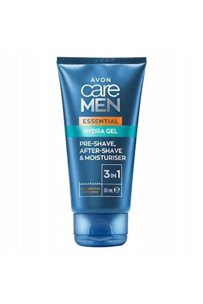 AVON Gel hidratant 3 în 1 pentru înainte și după ras, vitamina E și mentol, 1...