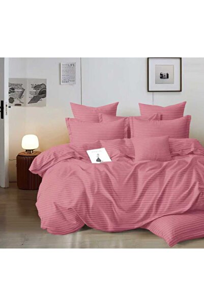 Sonia Damask bed linen for double bed 2 people Sonia, 6 pieces, Finet, Candy ...