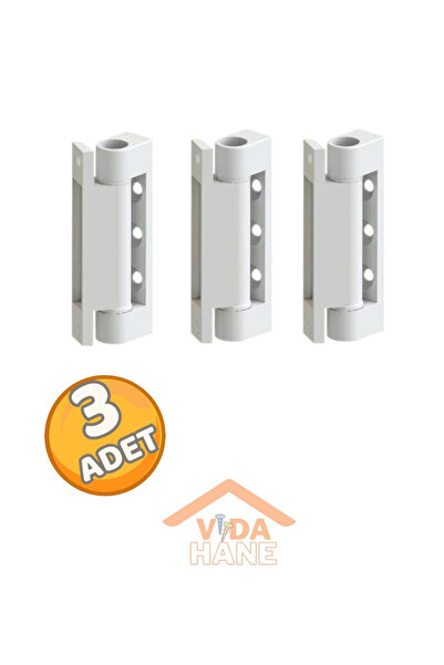 PVC VİDA HANE Döküm Pencere Menteşesi 7,5 Cm - 3 Adet