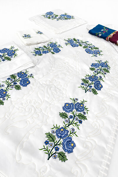 EL YAPIMI Hediyelik çeyizlik 5 parça set