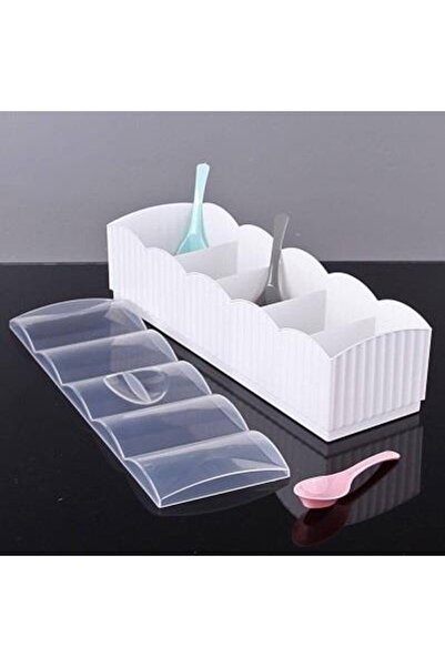 petitbee home وعاء توابل مع ملعقة، مجموعة حاويات تخزين التوابل مكونة من 5 أقس...