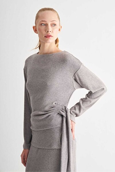 UTOPIAN Yandan Bağlamalı Bluz