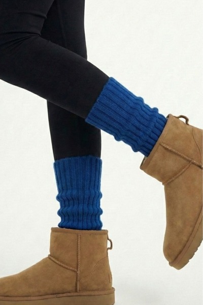 blackbonds Tozluk %100 Akrilik Triko Örgü Leg Warmer Ayak Isıtıcı