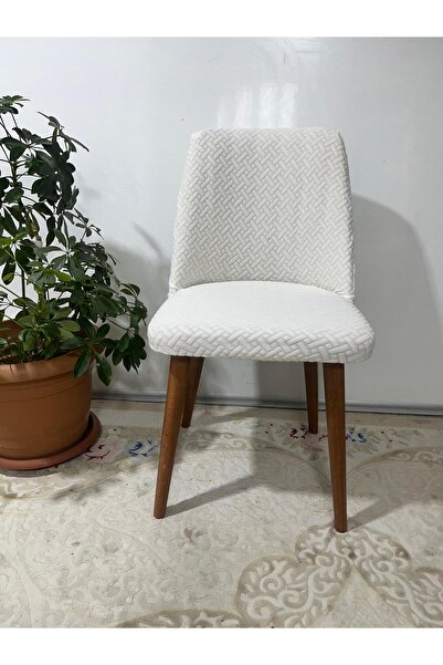 ELHOŞ sandalye kılıfı büyük oval tuğla desen likralı esnek 1 adet