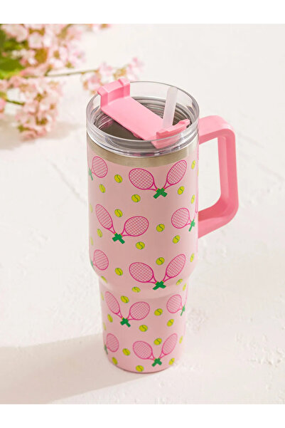 LC Waikiki Karışık Pipetli Çelik Termos 1000 Ml