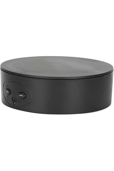 The Bros Rotating Display Stand, 360 Degree Motorized Turntable for Wine Bottles, Cosmetics, Jewelry