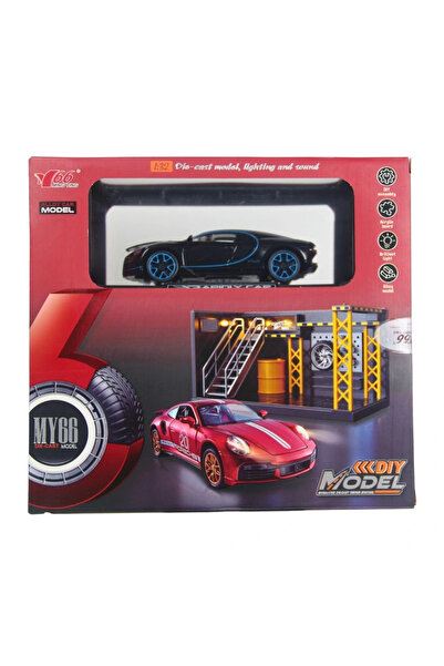 TOYFEST نموذج سيارة بوغاتي شيرون بمقياس 1/32 - قطعة واحدة