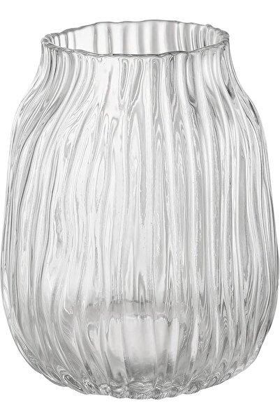 The Bros Clear Tall Vase