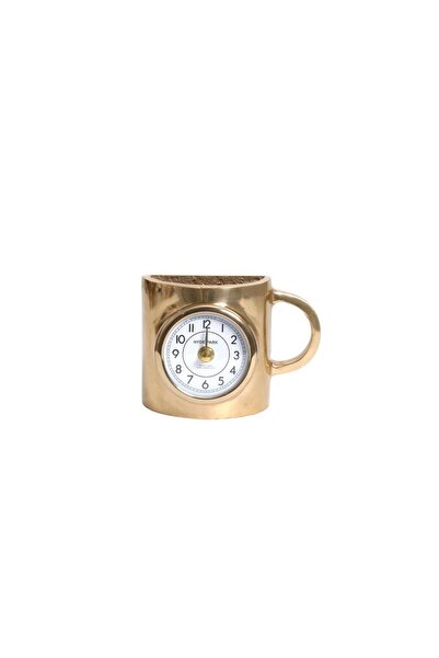 CREARTHOME Gold Kupa Masa Saati 16CM C526.0056