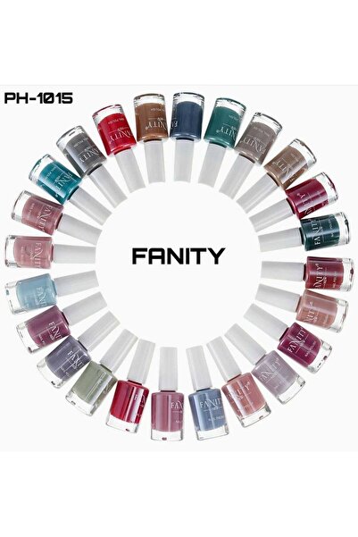 fanity مجموعة طلاء أظافر فانيتي من 24 لونًا