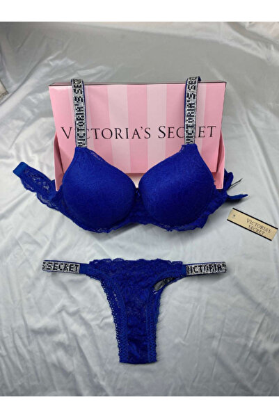 Kelebeklingerie Set de sutien push-up cu dantelă (LIVRARE FĂRĂ CUTIE)