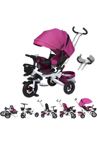 Teno 3-in-1 Pink Tricycle –