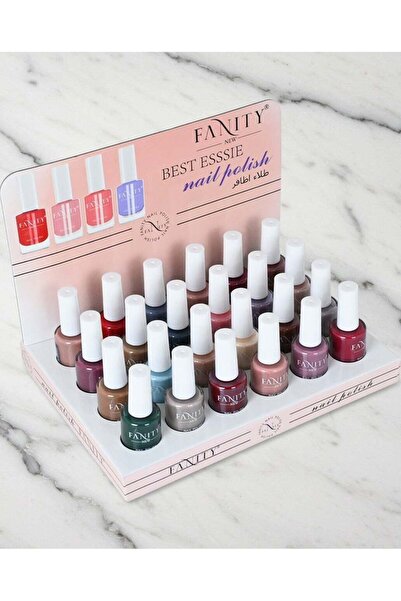 fanity طلاء أظافر لامع يدوم طويلاً من فانيتي