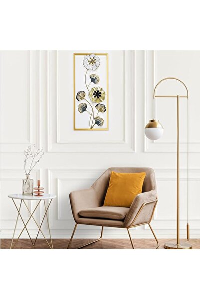 The Bros لوحة جدارية معدنية ذهبية وسوداء