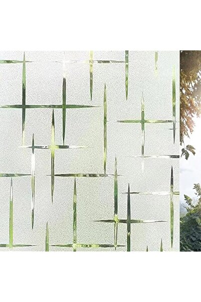 The Bros Frosted Glass Film for Windows & Doors - Self Static Cling Privacy Tint