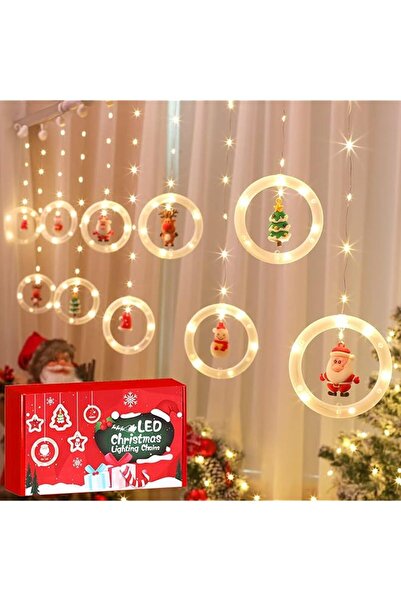 The Bros أضواء عيد الميلاد، 120 مصباح LED، 10 أقدام، أضواء دائرية فقاعية وامض...