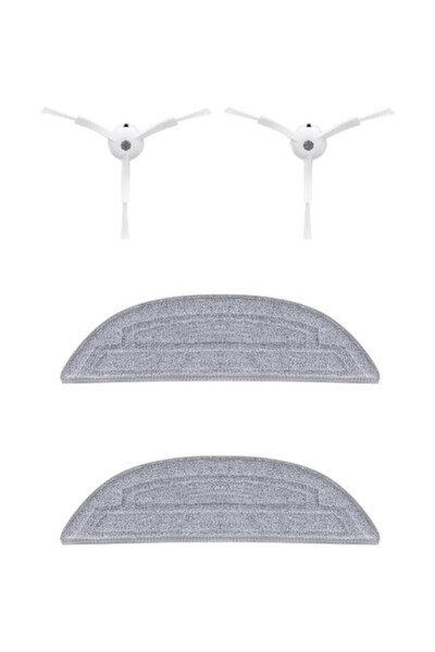 ROPALDE Perie laterală compatibilă cu aspiratorul robot Roborock S8 MaxV Ultr...