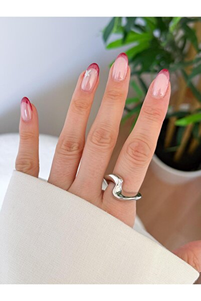 Venus Design Çelik Dalgalı Yüzük (Ayarlanabilir)