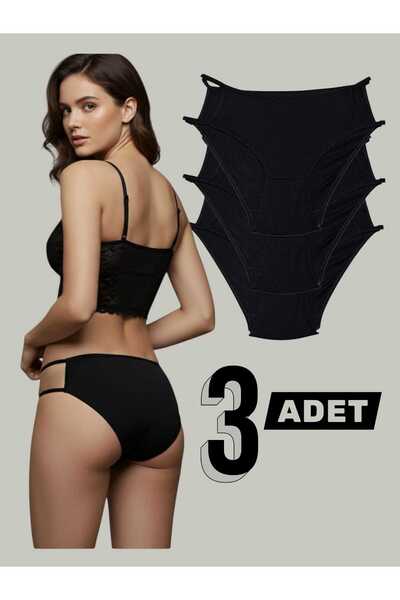 exciting dreams 3 Pieces of Cotton Double String Ultra Comfortable Women's Panties