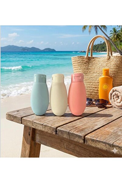 HGROUP Travel Boy 60 ml Seyahat Tipi Şampuan Şişesi Seti – Sızdırmaz, Yeniden...