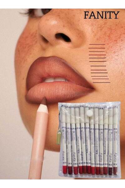 fanity مجموعة محدد شفاه متعدد الألوان من فانيتي