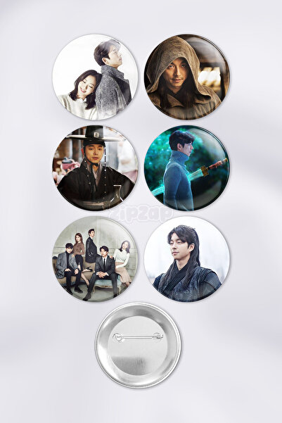 ZipZap مجموعة شارات زينة حقائب الكورية (Kdrama) بتصميم غوبلين-غاردین: الإله ا...