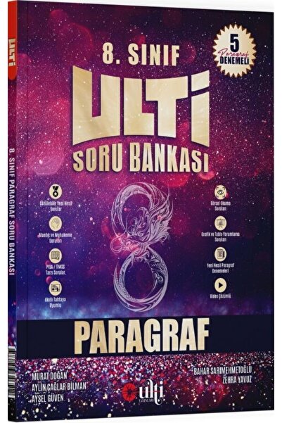 Ankara Kitap Merkezi 8. Sınıf Paragraf Ulti Soru Bankası Ulti Yayınları