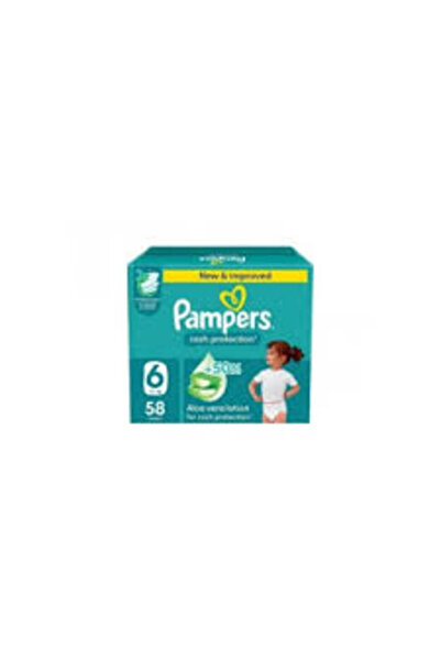 Pampers Rash Protection, Size 6, BOX , 58 Diapers