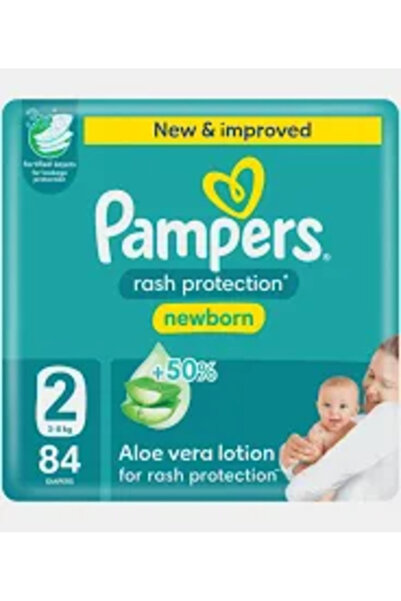 Pampers Rash Protection, With Aloe Vera Size 2, Giant Pack, 84 Diapers
