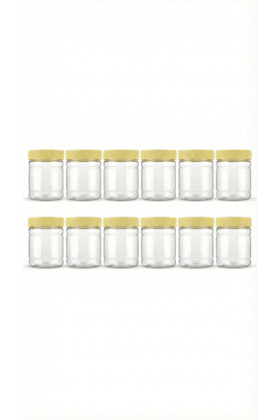 SunPet 12 برطمانًا بلاستيكيًا فارغًا سعة 100 مل مع أغطية لولبية - حاويات تخزين للمساحيق والكريمات والأشياء الصغيرة