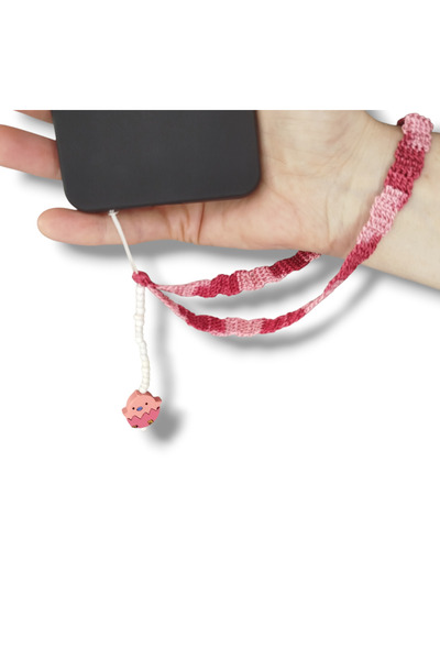 STE Dantel Ebruli Telefon Charmı - Minik Kuş Telefon Charmı - Telefon Süsü - ...