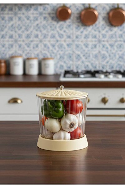 LE PARİS Kapaklı Organizer – Şeffaf Mutfak Düzenleyici